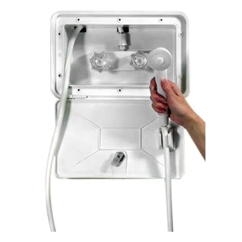 Exterior Shower, Polar White
